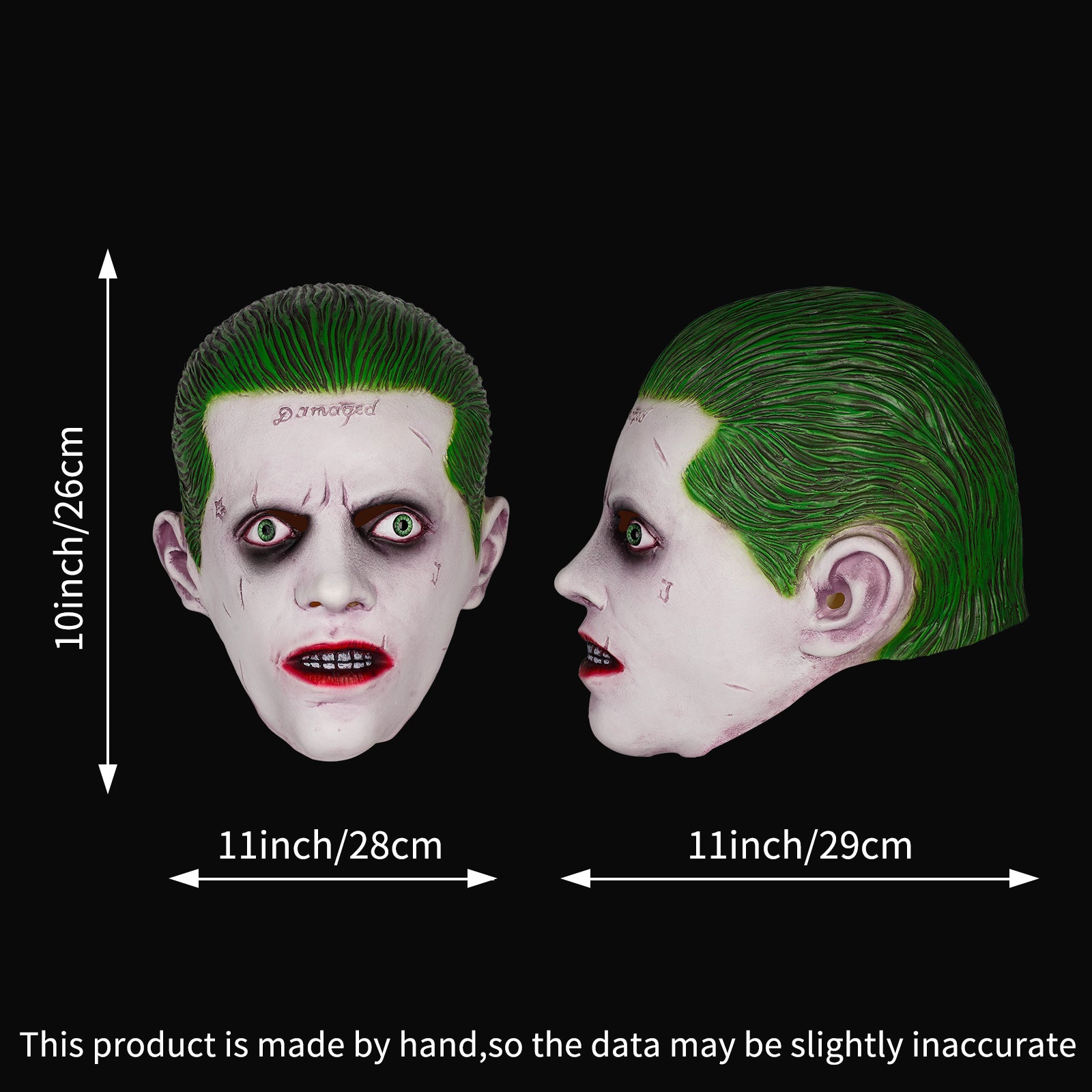 DAMAGED MADMAN MASK 401083