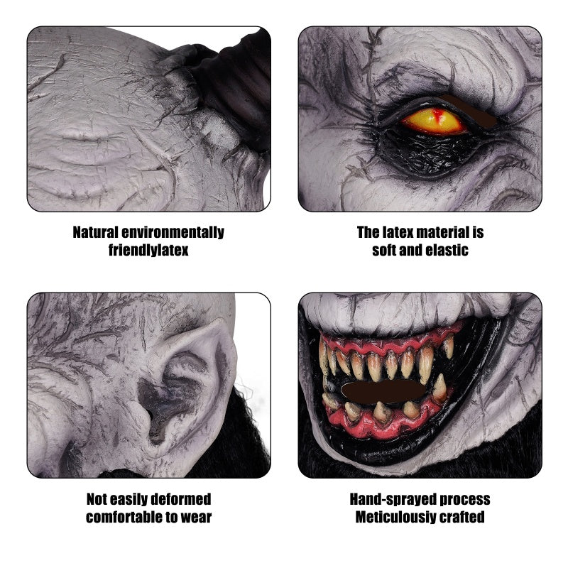 DEMONIC HORNS MASK 401091
