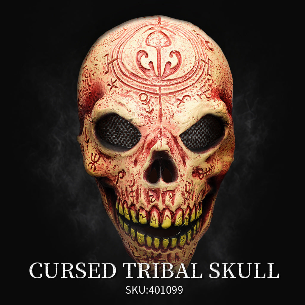 CURSED TRIBAL SKULL MASK 401099