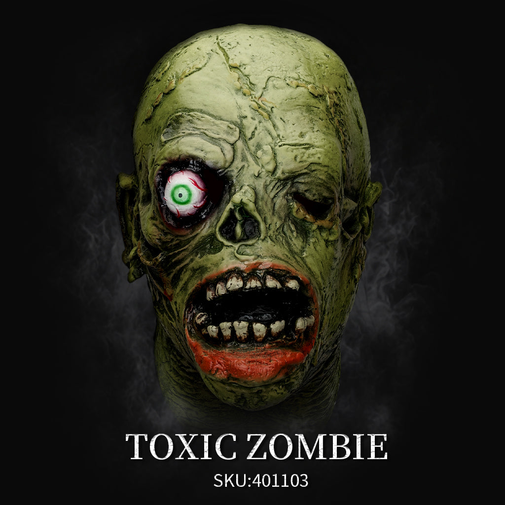 TOXIC ZOMBIE MASK 401103