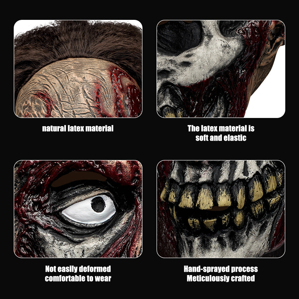 HALF-DEAD SKULL MASK 401104