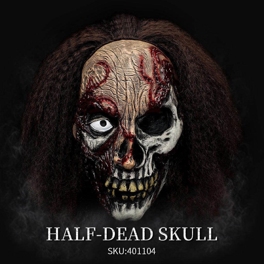 HALF-DEAD SKULL MASK 401104