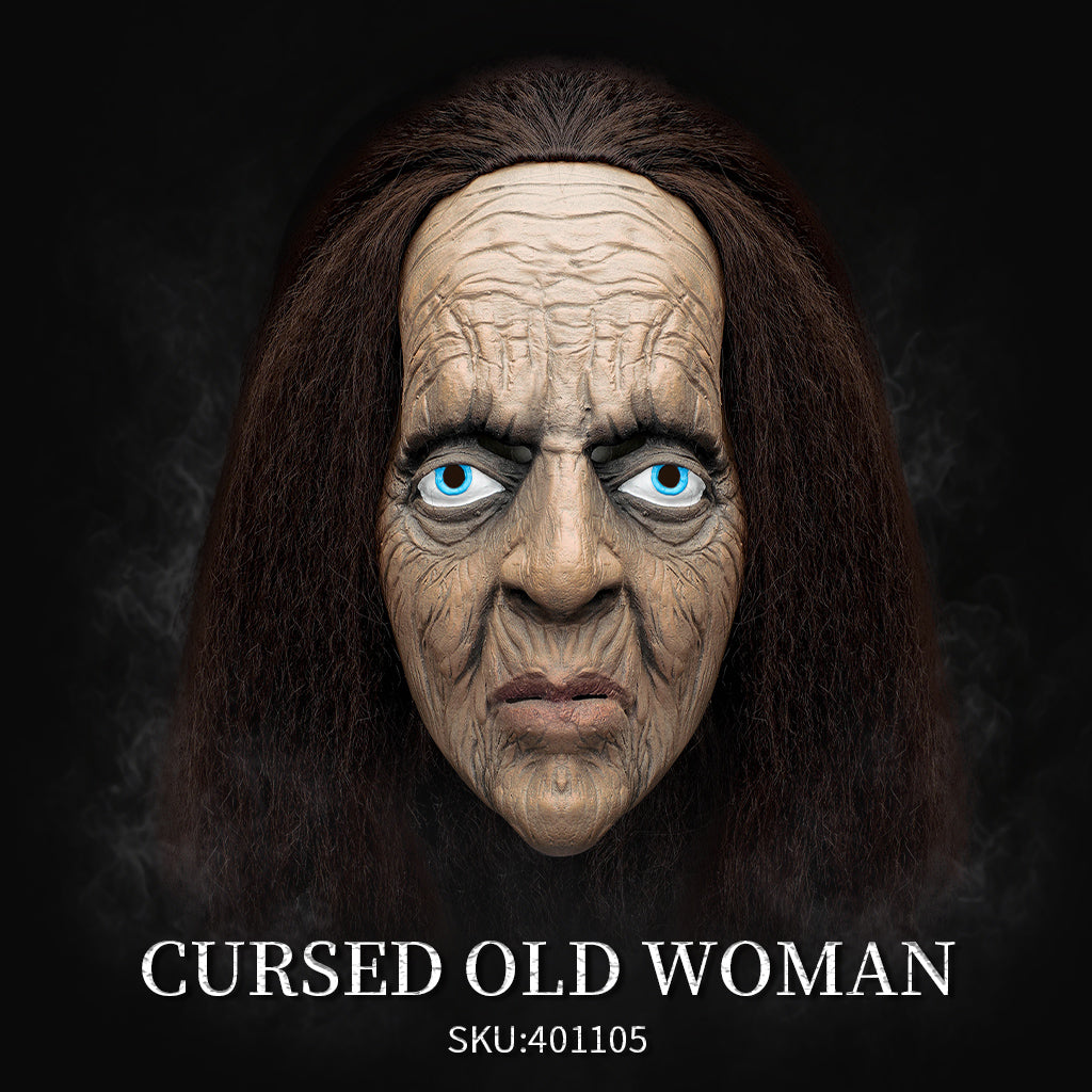 CURSED OLD WOMAN MASK 401105