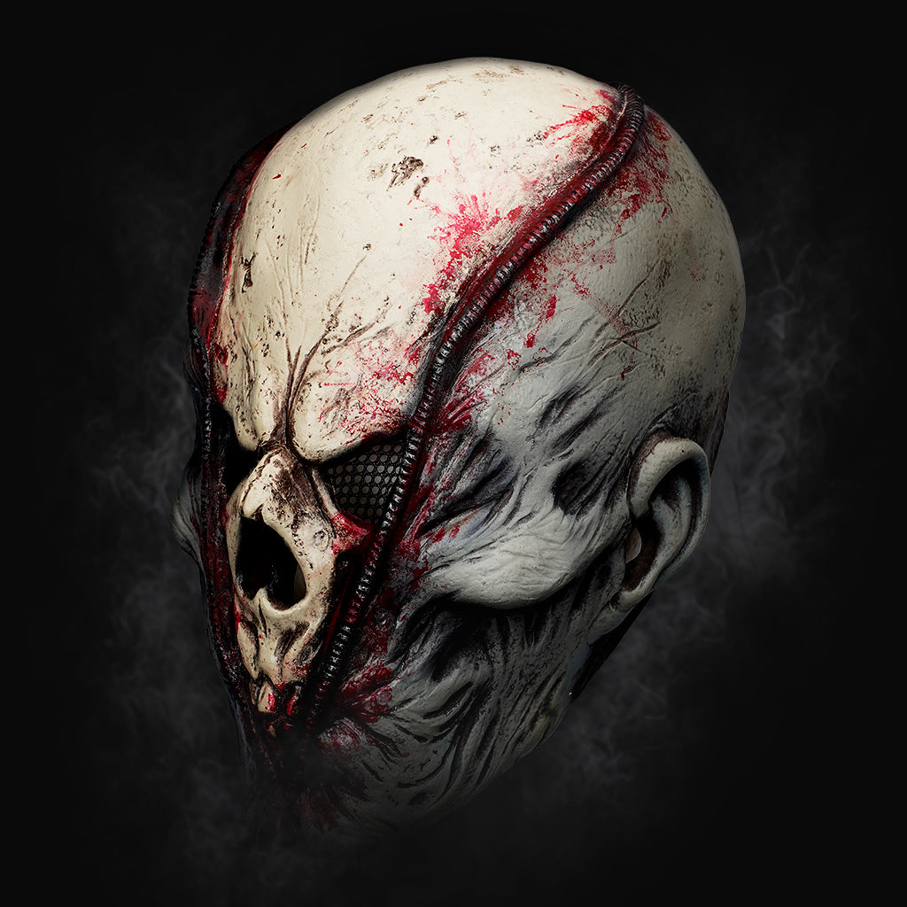 ZIPPER SKULL MASK 401110
