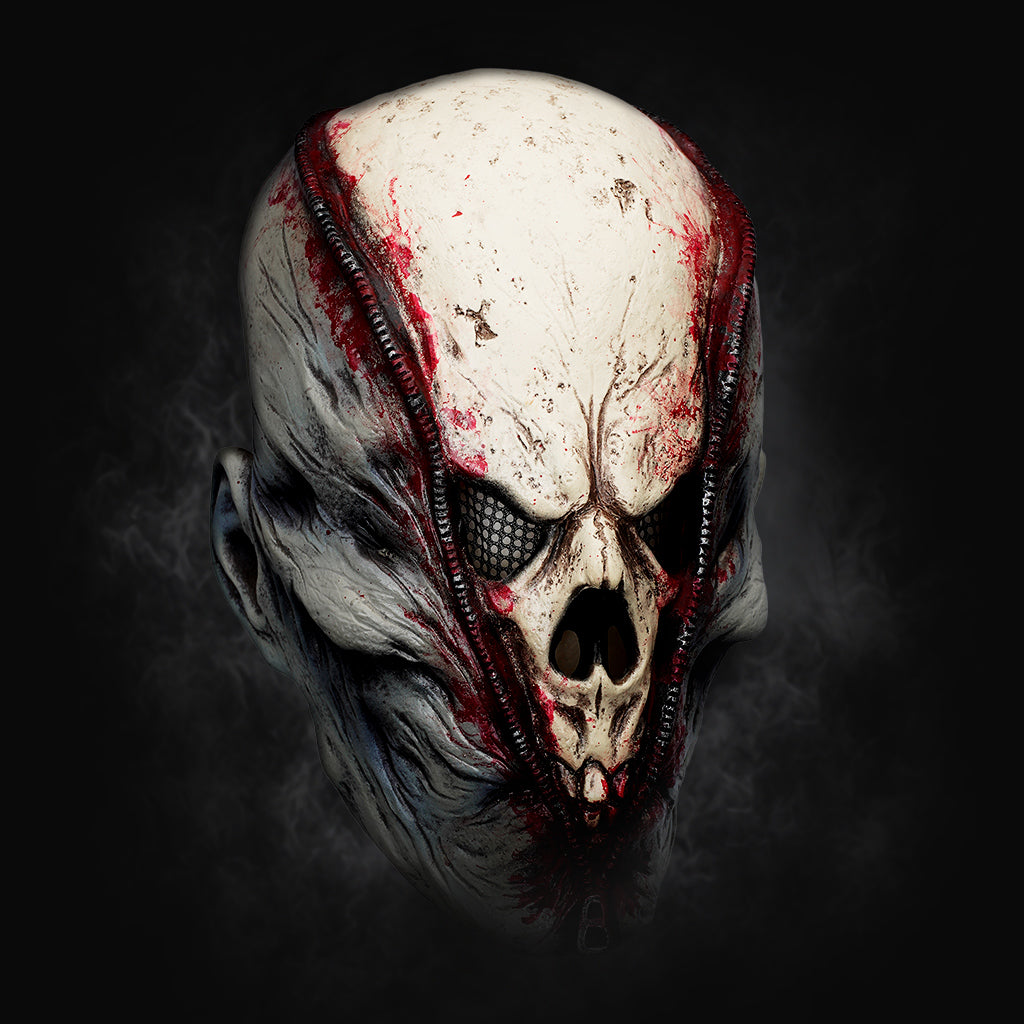 ZIPPER SKULL MASK 401110
