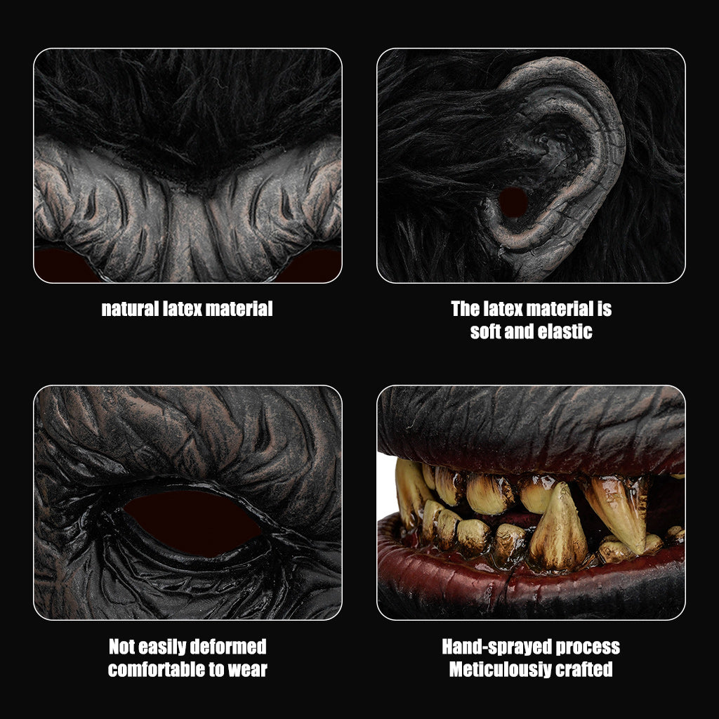 DARK GORILLA MASK 401118