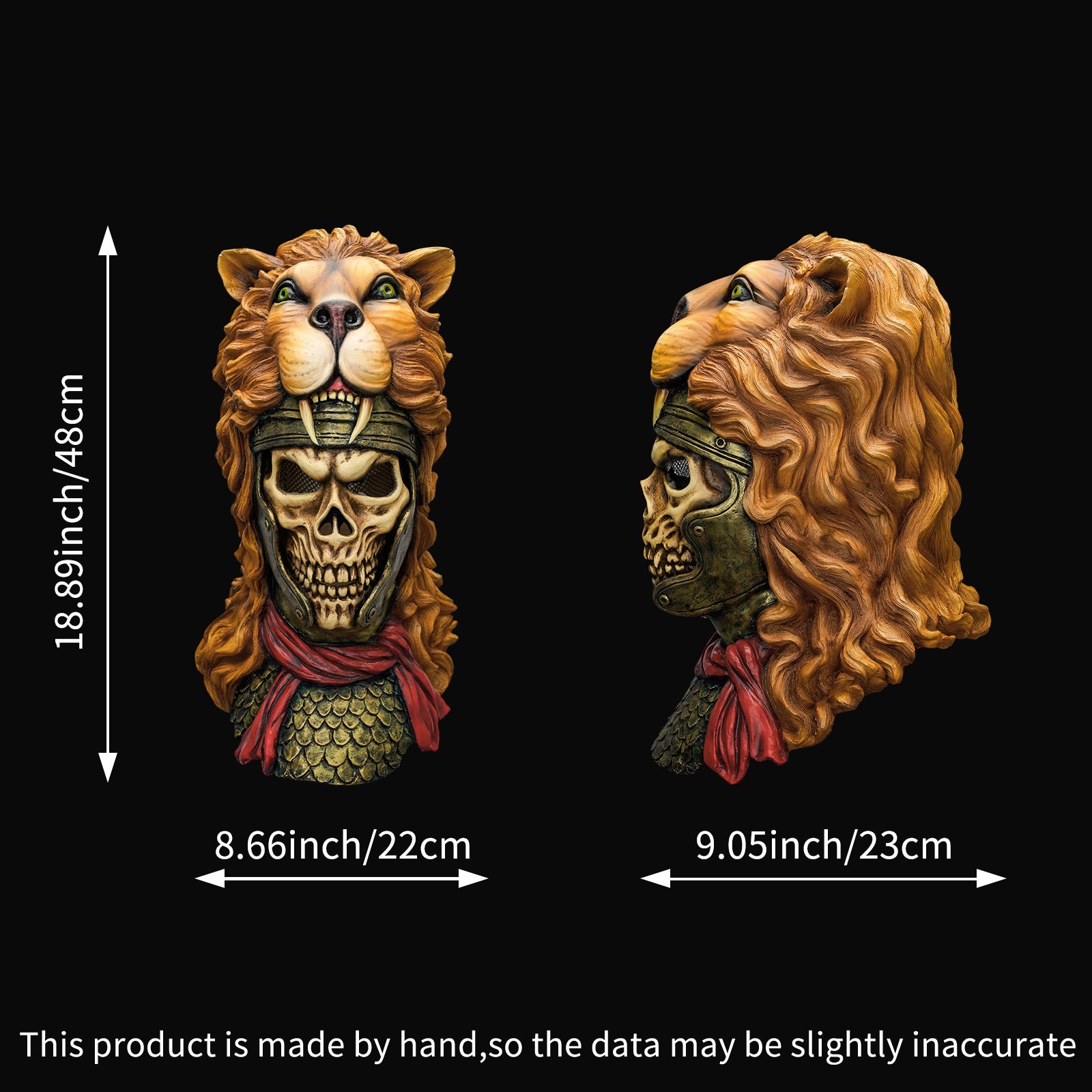 SKULL WARRIOR MASK 401119