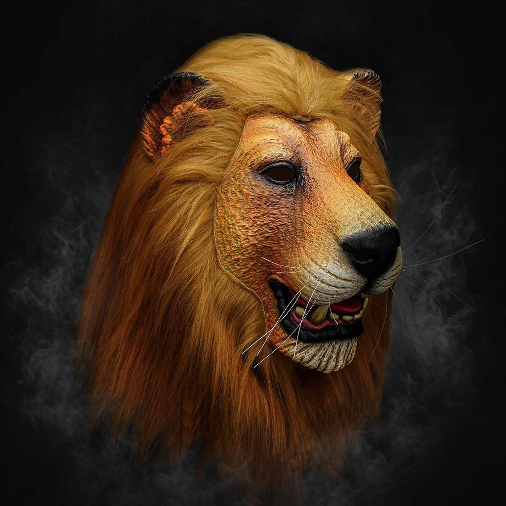Realistic Lion Head Mask40954-1