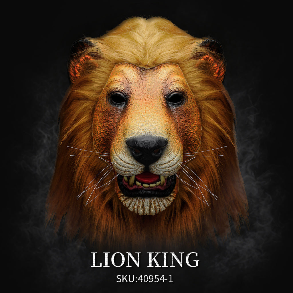 Realistic Lion Head Mask40954-1