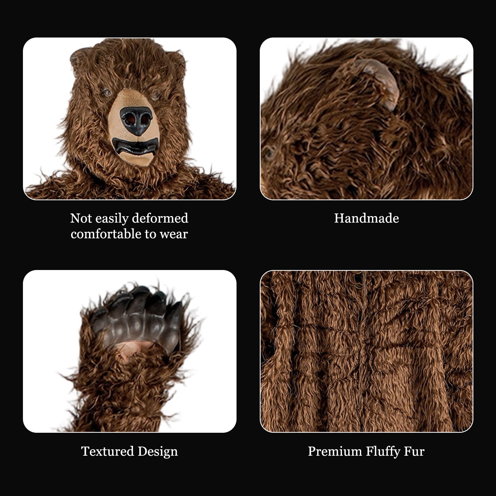 WILD BEAR COSTUME 45001