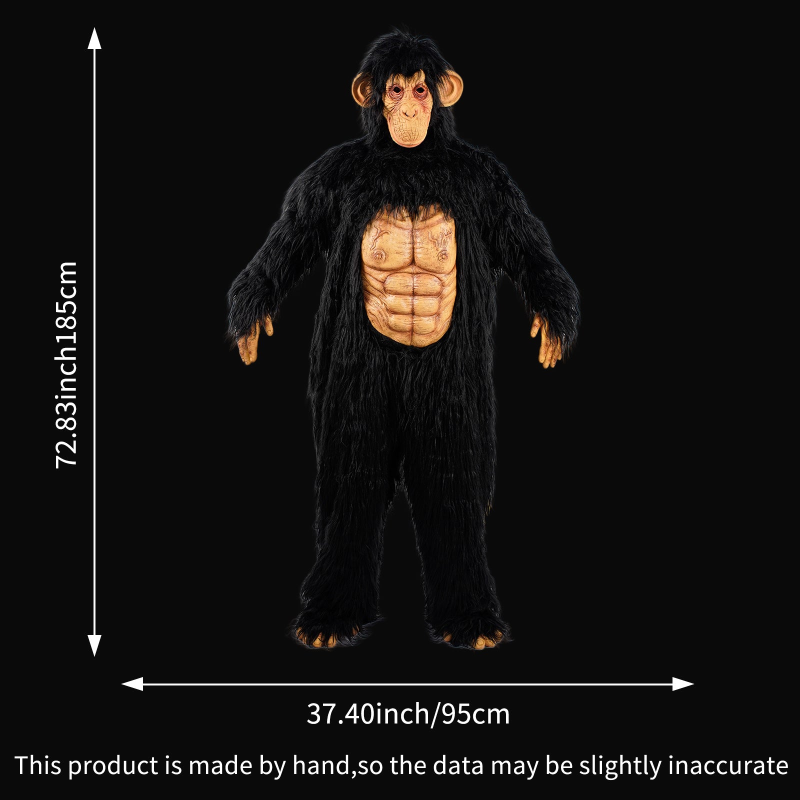 Gorilla Muscle Costume 45002