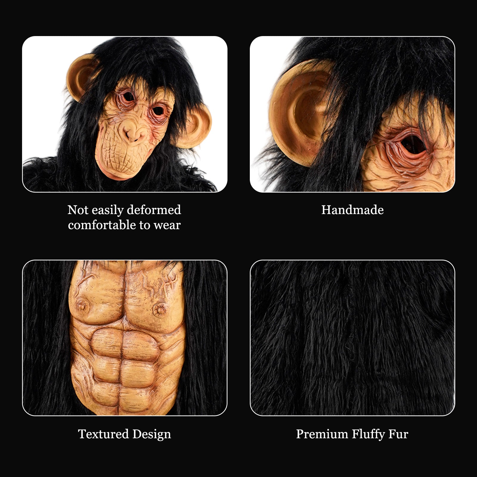 Gorilla Muscle Costume 45002