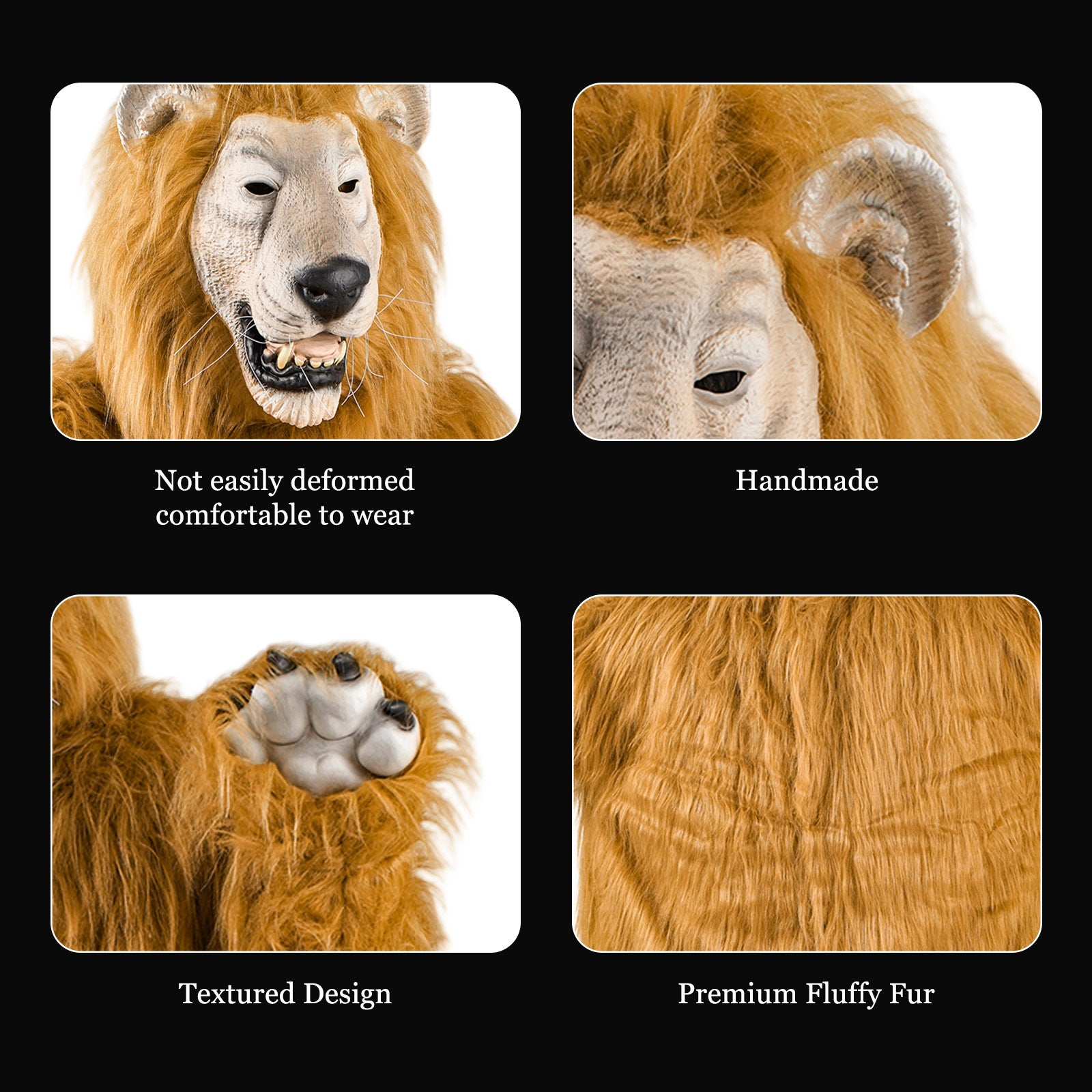 Lion Fur Costume 45003
