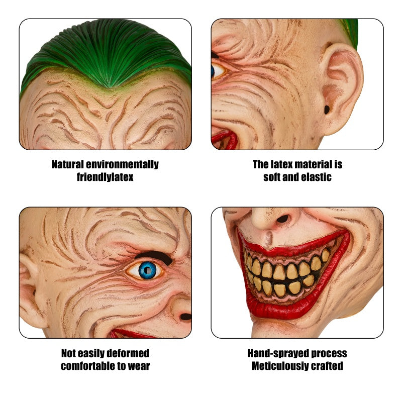 Realistic Joker Latex Mask 401087